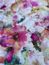 Load image into Gallery viewer, Watercolor Precut 108&quot; wideback by MIchael miller Fabrics in shades of pinks in 100% cotton

