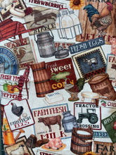 Load image into Gallery viewer, Farmers Market Wideback, designed by Dan Morris for Quilting Treasures, is a fantastic choice for quilt backing
