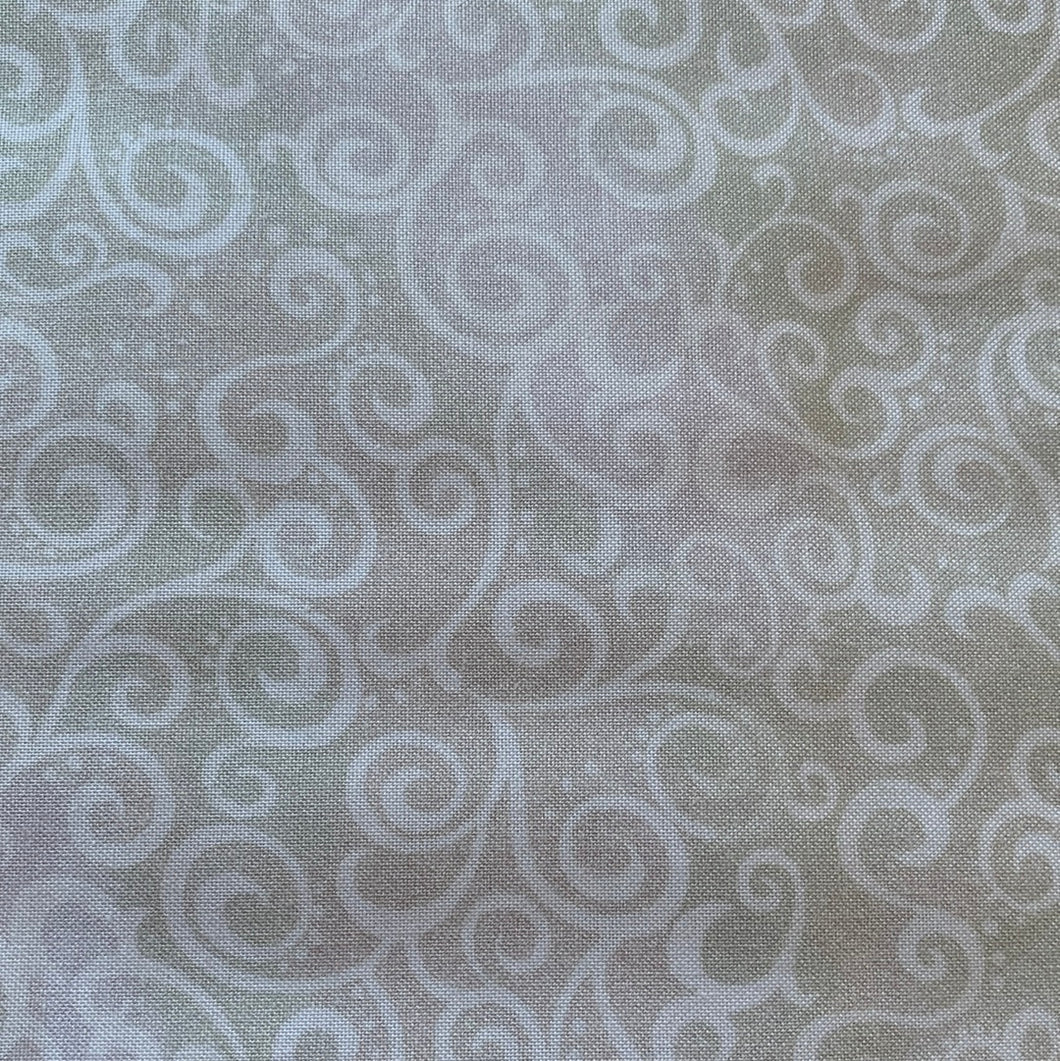 Taupe Swirls by quilting treasures