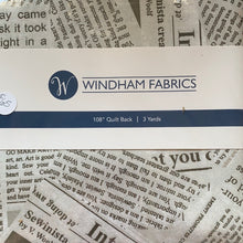 Load image into Gallery viewer, Windham Newsprint Wideback
