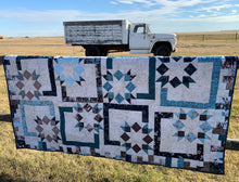 Load image into Gallery viewer, Inverted Framed Star Quilt
